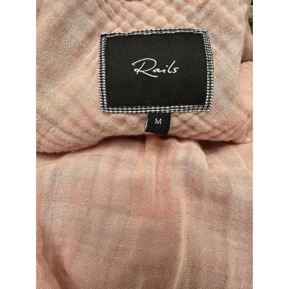 Rails Kendra Button Front Top Size Medium Gauzy C… - image 6